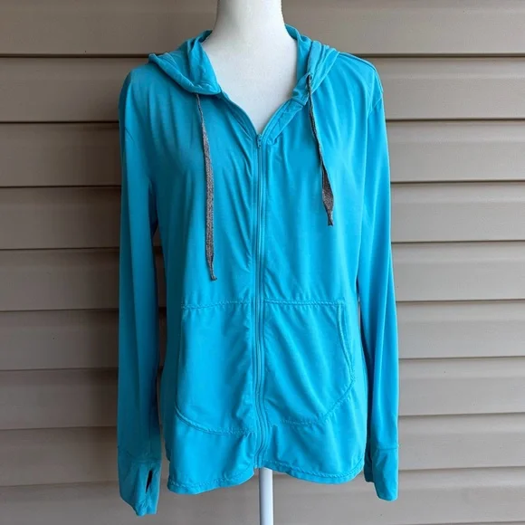 •Xcel• Lightweight UV Protection Hooded Jacket - Size XL - Picture 1 of 8